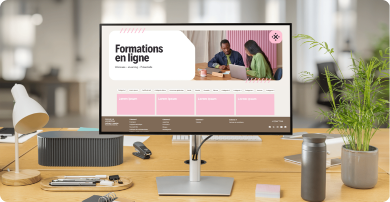 uxpertise LMS personnalisable à l'image de marque
